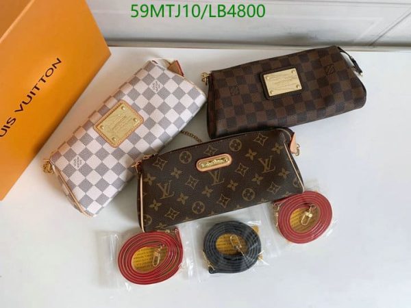 Louis Vuitton AAA+ Replica  Pochette Milla Clutch Bag LB48007206983