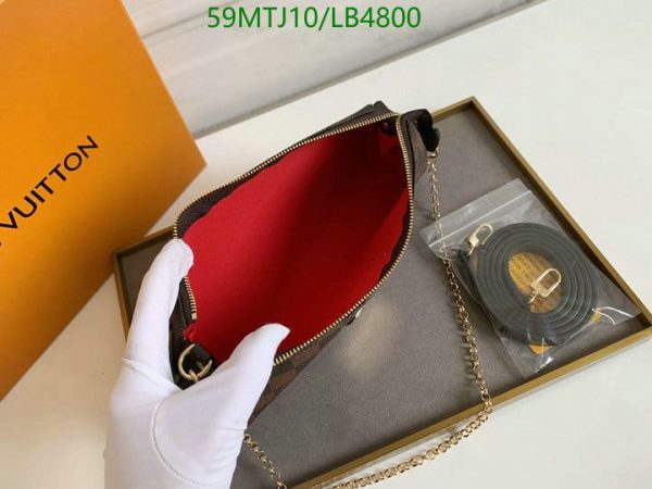 Louis Vuitton AAA+ Replica  Pochette Milla Clutch Bag LB48007206983