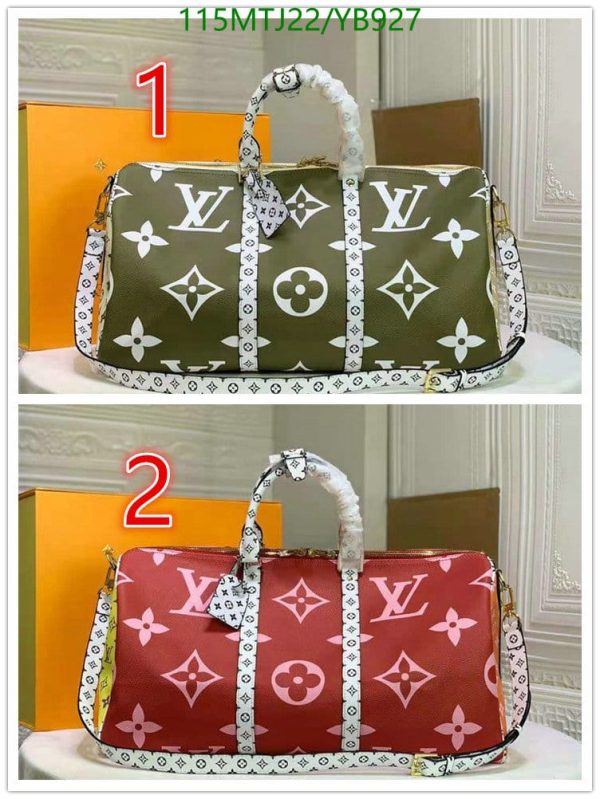 Louis Vuitton AAA+ Replica Bandouliere Giant Keepall YB92765439876