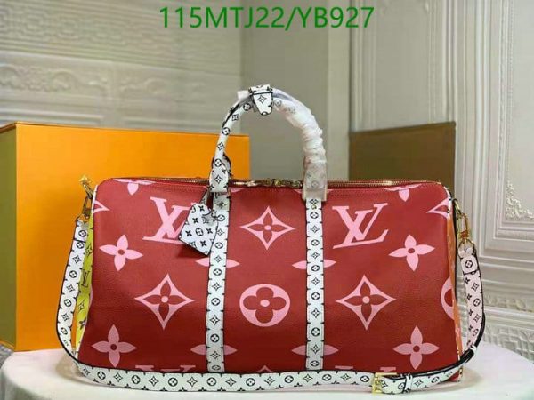 Louis Vuitton AAA+ Replica Bandouliere Giant Keepall YB92765439876