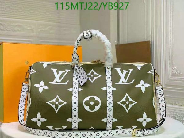 Louis Vuitton AAA+ Replica Bandouliere Giant Keepall YB92765439876