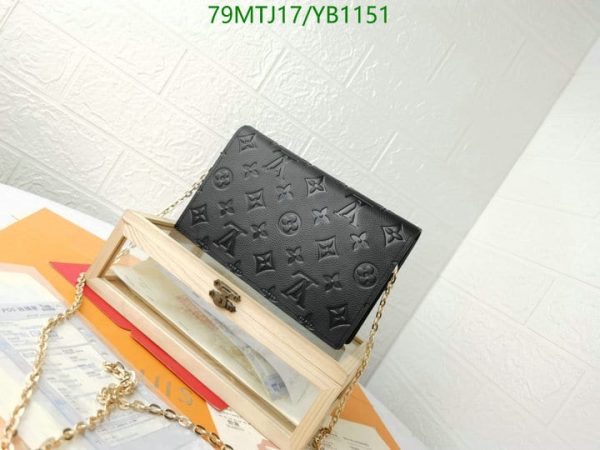 Louis Vuitton AAA+ Replica Leather Handbag In Red YB11516543789