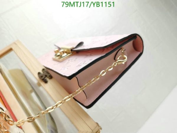 Louis Vuitton AAA+ Replica Leather Handbag In Red YB11516543789