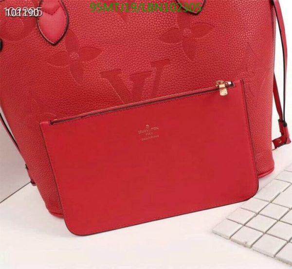 Louis Vuitton AAA+ Replica Red Epi Leather Neverfull MM Tote Bag LBN1023057249