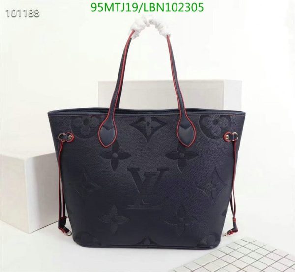 Louis Vuitton AAA+ Replica Red Epi Leather Neverfull MM Tote Bag LBN1023057249