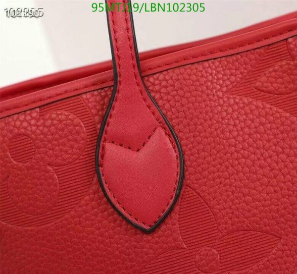 Louis Vuitton AAA+ Replica Red Epi Leather Neverfull MM Tote Bag LBN1023057249