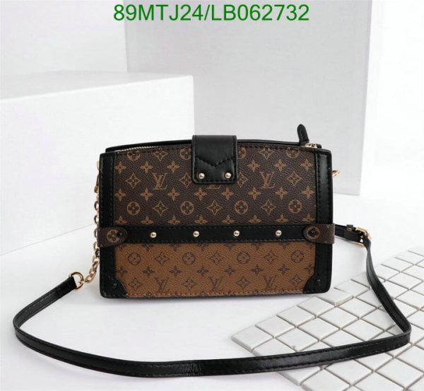 Louis Vuitton AAA+ Replica Reverse Trunk Clutch Bag LB06273251378