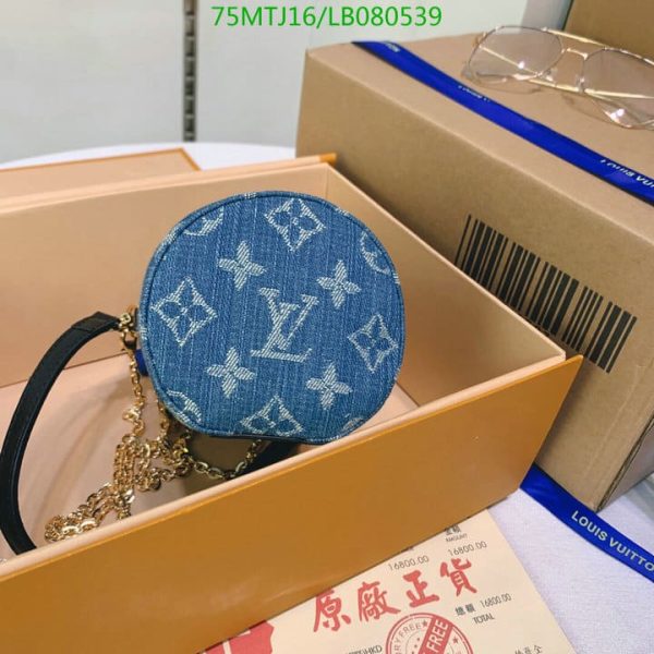 Louis Vuitton AAA+ Replica Round Coin Purse LB08053964378