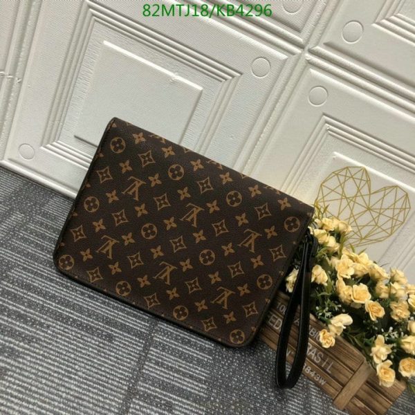 Louis Vuitton AAA+ Replica S Lock A4 Pouch Bag KB42965703246