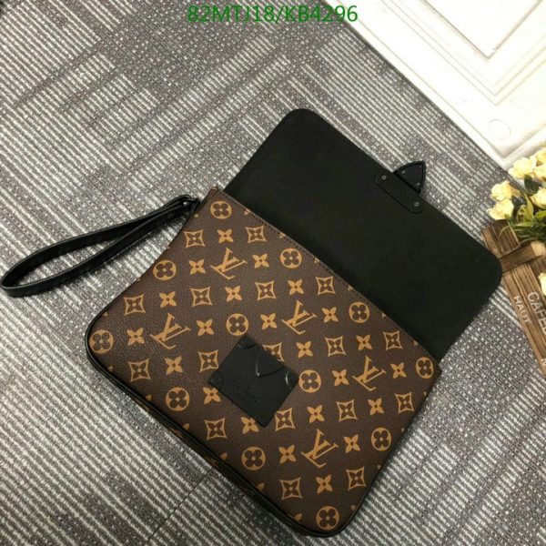 Louis Vuitton AAA+ Replica S Lock A4 Pouch Bag KB42965703246