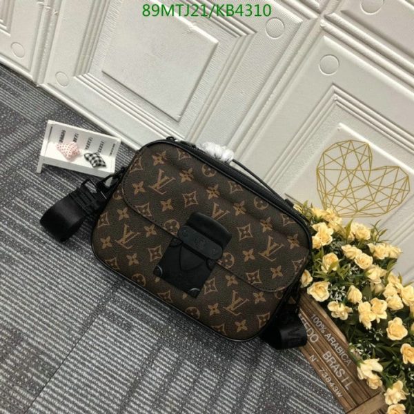 Louis Vuitton AAA+ Replica S Lock Messenger Bag KB43103256347