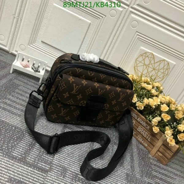 Louis Vuitton AAA+ Replica S Lock Messenger Bag KB43103256347