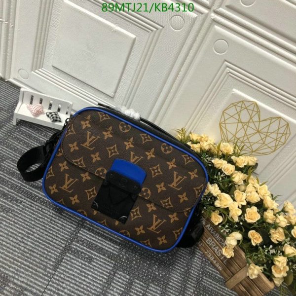 Louis Vuitton AAA+ Replica S Lock Messenger Bag KB43103256347