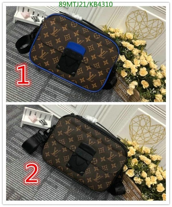 Louis Vuitton AAA+ Replica S Lock Messenger Bag KB43103256347