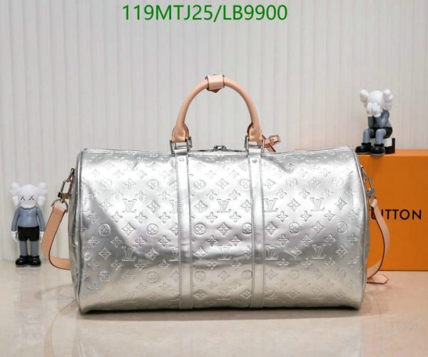 Louis Vuitton AAA+ Replica Silver Dupe Duffle Bag LB99005987462