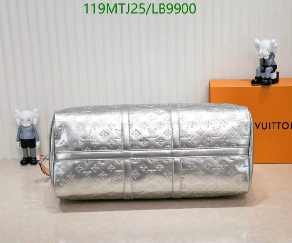 Louis Vuitton AAA+ Replica Silver Dupe Duffle Bag LB99005987462