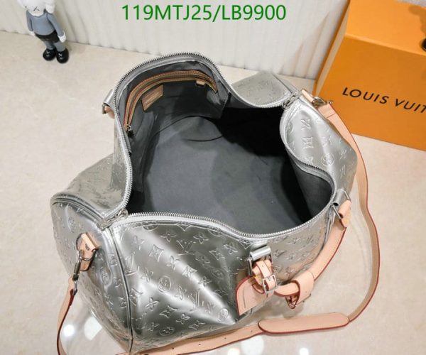 Louis Vuitton AAA+ Replica Silver Dupe Duffle Bag LB99005987462