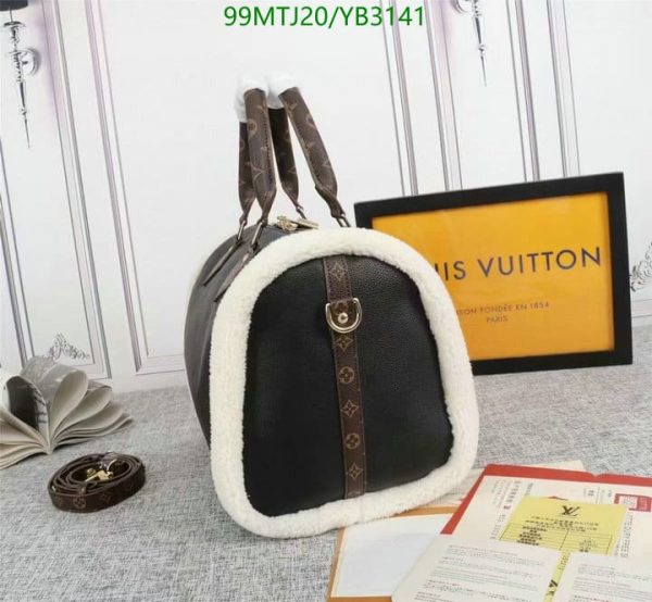 Louis Vuitton AAA+ Replica Speedy Bandouliere Leather Bag YB31418958963