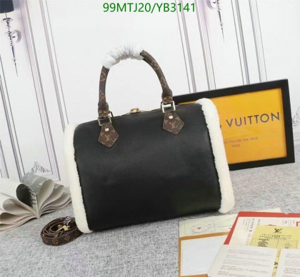 Louis Vuitton AAA+ Replica Speedy Bandouliere Leather Bag YB31418958963