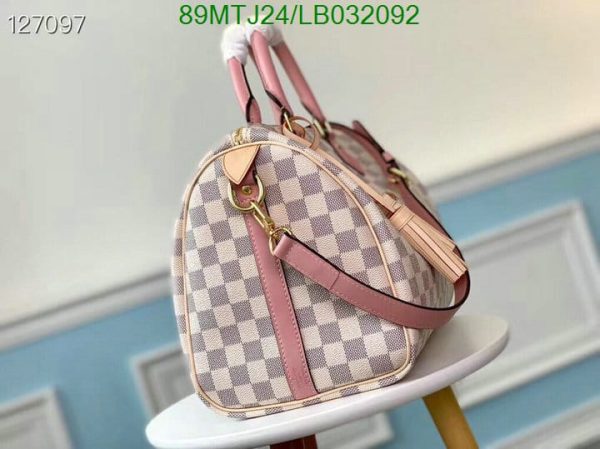 Louis Vuitton AAA+ Replica Speedy Leather Bandouliere LB03209286347