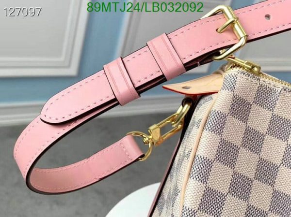 Louis Vuitton AAA+ Replica Speedy Leather Bandouliere LB03209286347