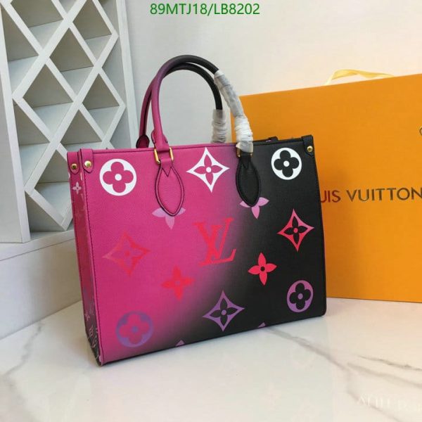 Louis Vuitton AAA+ Replica Spring in the City Midnight Fuchsia LB82027653257