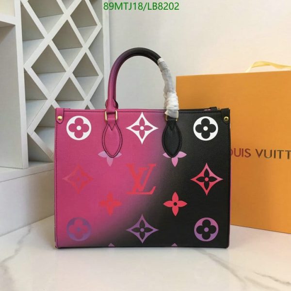 Louis Vuitton AAA+ Replica Spring in the City Midnight Fuchsia LB82027653257