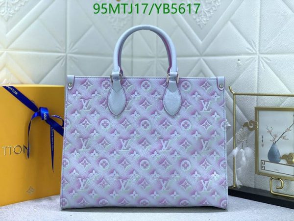 Louis Vuitton AAA+ Replica Spring in the City Sunrise Monogram OnTheGo GM  YB56177435985