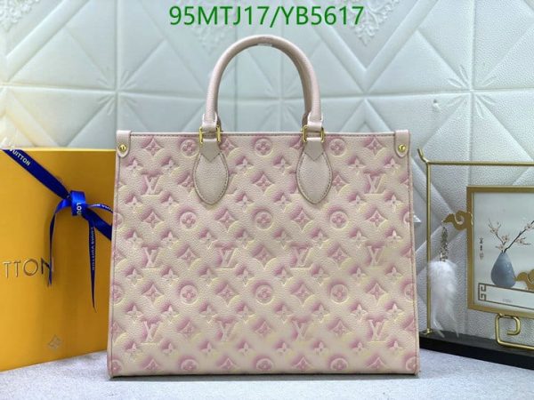 Louis Vuitton AAA+ Replica Spring in the City Sunrise Monogram OnTheGo GM  YB56177435985