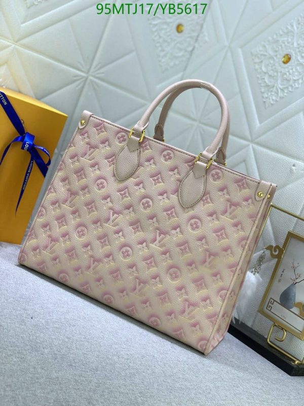 Louis Vuitton AAA+ Replica Spring in the City Sunrise Monogram OnTheGo GM  YB56177435985