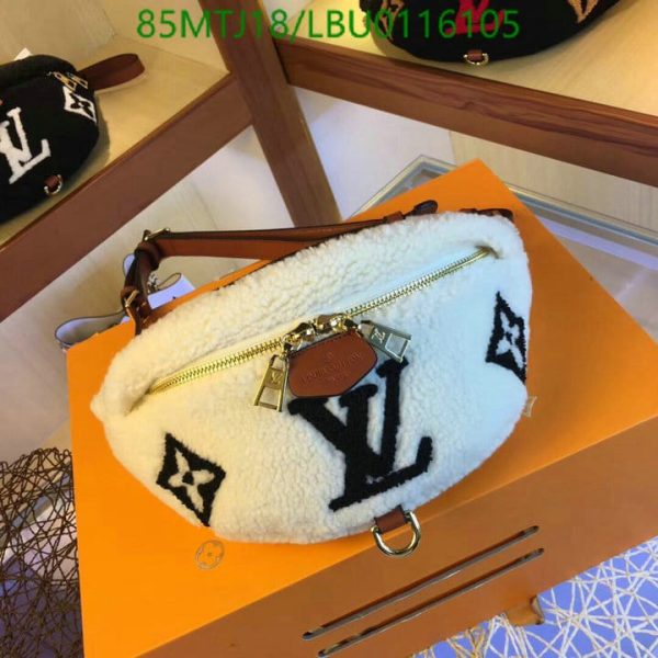 Louis Vuitton AAA+ Replica Teddy Fleece Belt Bum Bag LBU0116105249