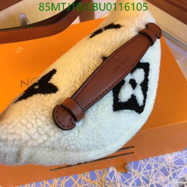 Louis Vuitton AAA+ Replica Teddy Fleece Belt Bum Bag LBU0116105249