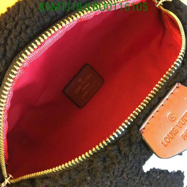 Louis Vuitton AAA+ Replica Teddy Fleece Belt Bum Bag LBU0116105249