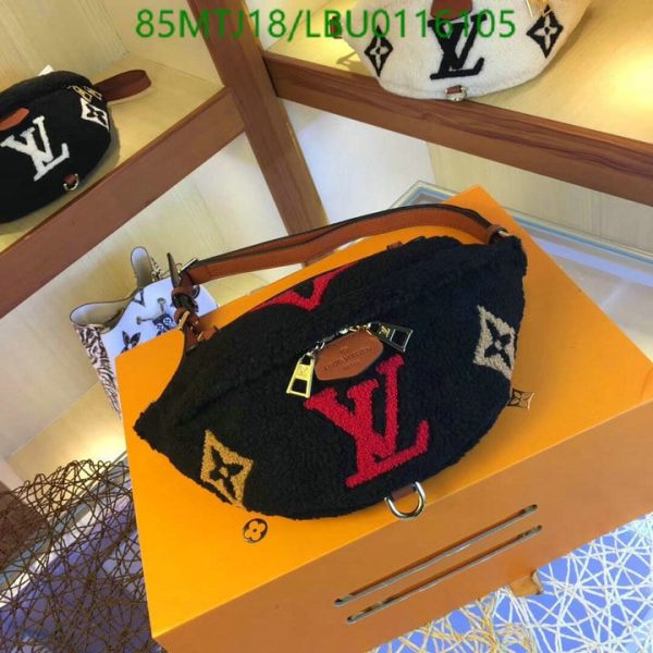 Louis Vuitton AAA+ Replica Teddy Fleece Belt Bum Bag LBU0116105249