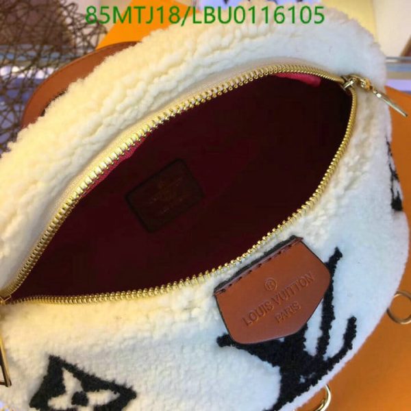 Louis Vuitton AAA+ Replica Teddy Fleece Belt Bum Bag LBU0116105249