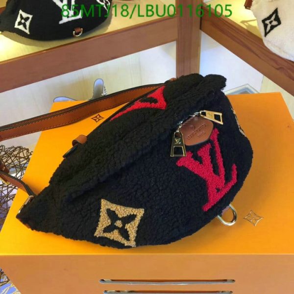 Louis Vuitton AAA+ Replica Teddy Fleece Belt Bum Bag LBU0116105249