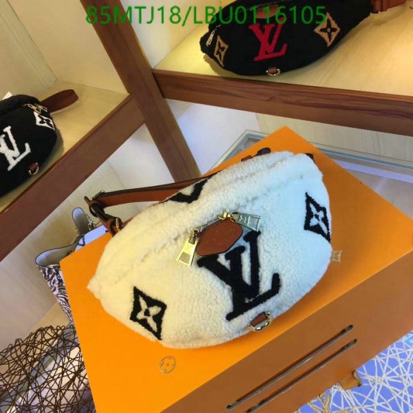 Louis Vuitton AAA+ Replica Teddy Fleece Belt Bum Bag LBU0116105249