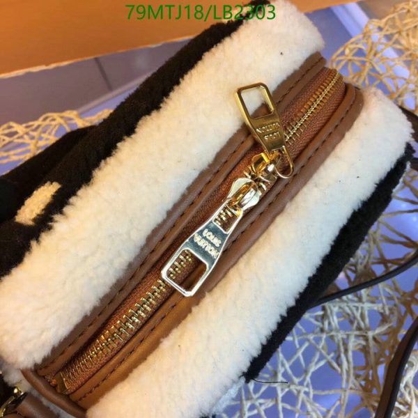 Louis Vuitton AAA+ Replica Teddy Fluffy Crossbody Shoulder Bag LB23038963458