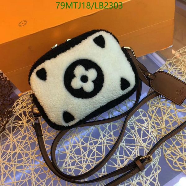 Louis Vuitton AAA+ Replica Teddy Fluffy Crossbody Shoulder Bag LB23038963458