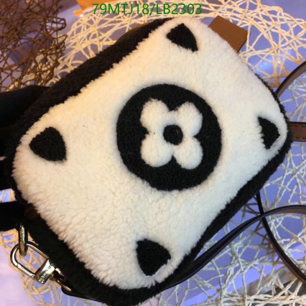 Louis Vuitton AAA+ Replica Teddy Fluffy Crossbody Shoulder Bag LB23038963458