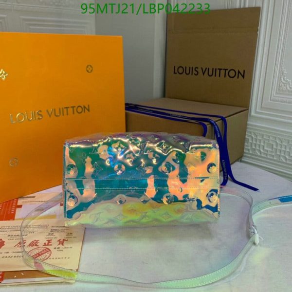 Louis Vuitton AAA+ Replica Transparent Pvc Boston Handbag LBP0422335349