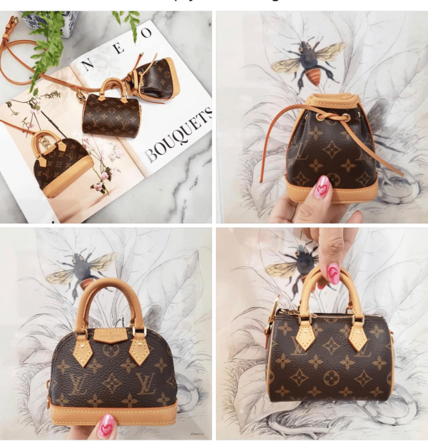 Louis Vuitton AAA+ Replica Trio Mini Cones Speedy Alma Noe Bags YB44671973197