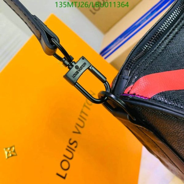 Louis Vuitton AAA+ Replica Virgil Abloh Rainbow X Keepall LBU0113645109