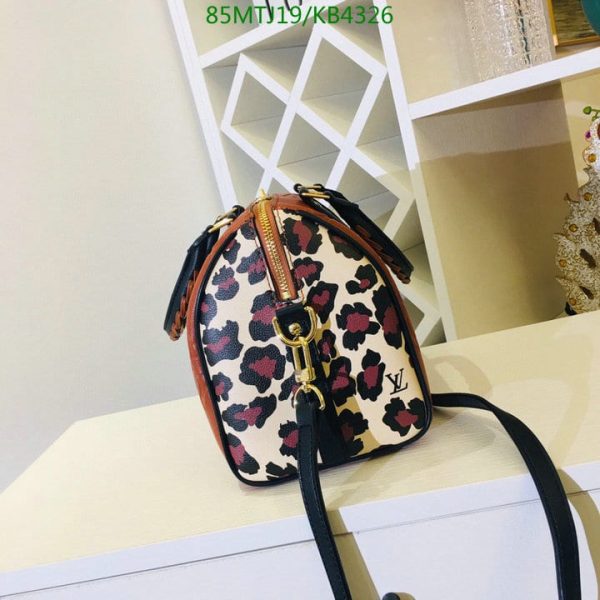 Louis Vuitton AAA+ Replica  Wild at Heart Empreinte Giant Speedy Bandouliere Bag KB43266942687