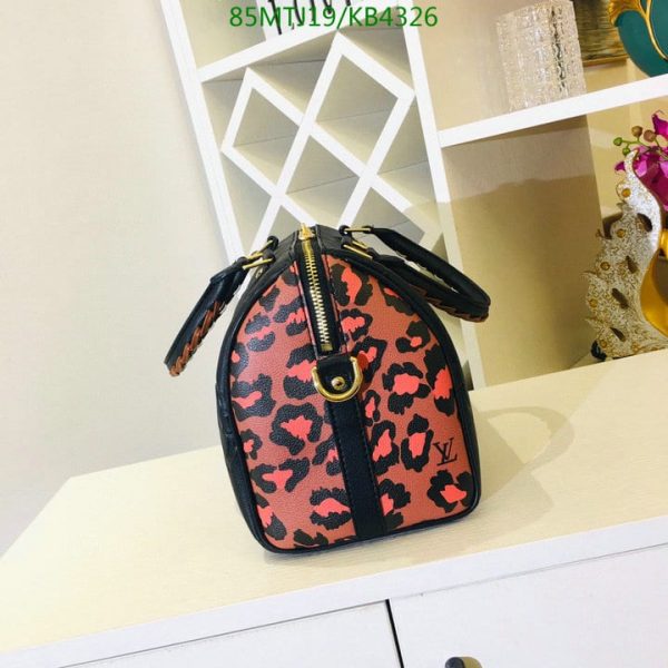 Louis Vuitton AAA+ Replica  Wild at Heart Empreinte Giant Speedy Bandouliere Bag KB43266942687