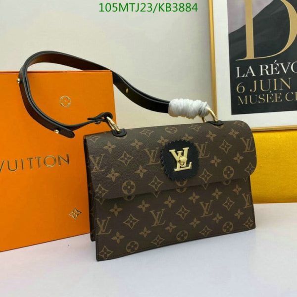 Louis Vuitton AAA+ Replica canvas Passy Bag KB38846427890