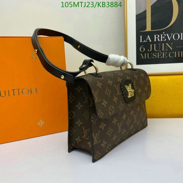 Louis Vuitton AAA+ Replica canvas Passy Bag KB38846427890