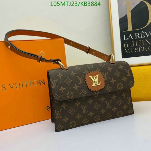 Louis Vuitton AAA+ Replica canvas Passy Bag KB38846427890