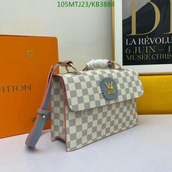 Louis Vuitton AAA+ Replica canvas Passy Bag KB38846427890