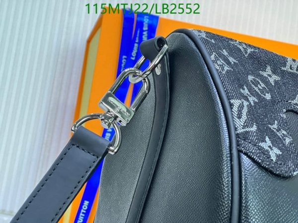 Louis Vuitton AAA+ Replica  keepall Strap Travel Bag LB25528954136